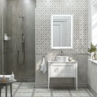 Тумба под раковину Kerama Marazzi Plaza Classic Neo PL.CN.80.1+1\WHT.M 80 см белый матовый
